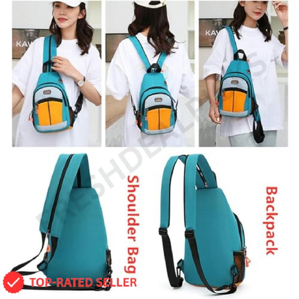 Convertible Backpack Purse Waterproof Daypack Chi… - image 3